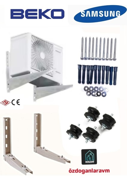 Beko Samsung Klima Ayak Montaj Takım