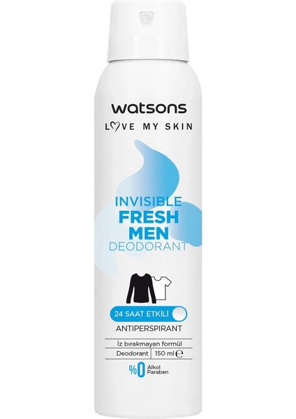 Fresh Men Deodorant Sprey Pudrasız 5x150ml fiyatları