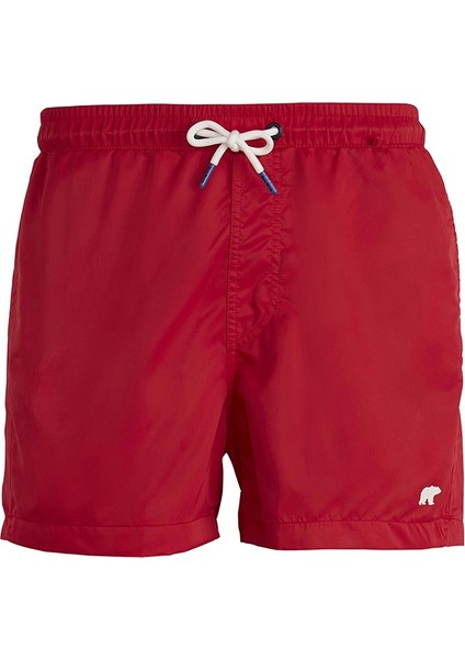 21.01.09.004.OS_JACKSONVILLE Normal Bel Düz Kırmızı Erkek Şort Mayo fırsatları