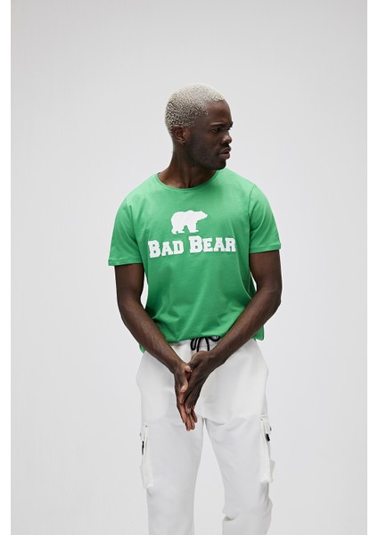 BAD BEAR TEE BEYAZ Erkek T-Shirt 19.01.07.002-C13