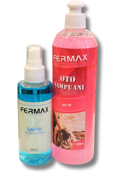 Oto Şampuan ve Fermax Koku (Safir)