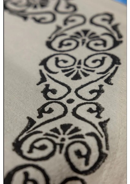 Manolya Desenli El Baskısı Runner