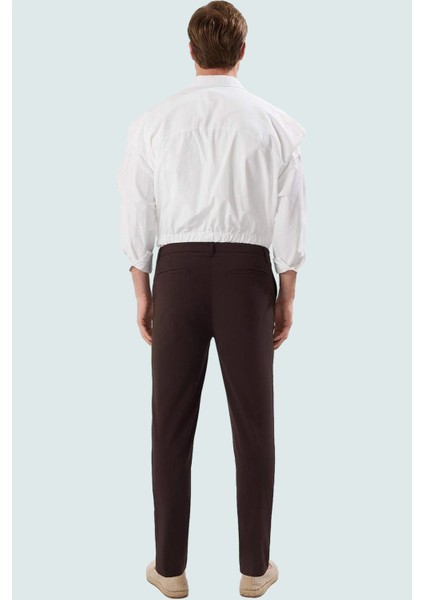 Erkek Regular Chino Pantolon Renk Slim Fit Italyan Kesim Boru Paça Iş ve Günlük Hafta Sonu modelleri