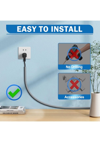 Esnek Kablo Kanalı Gri / GT-KK10 fırsatları