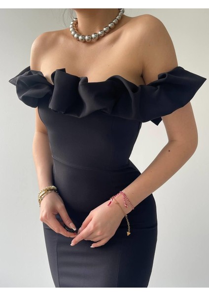 Popi Madonna Yaka Kalem Elbise indirimleri