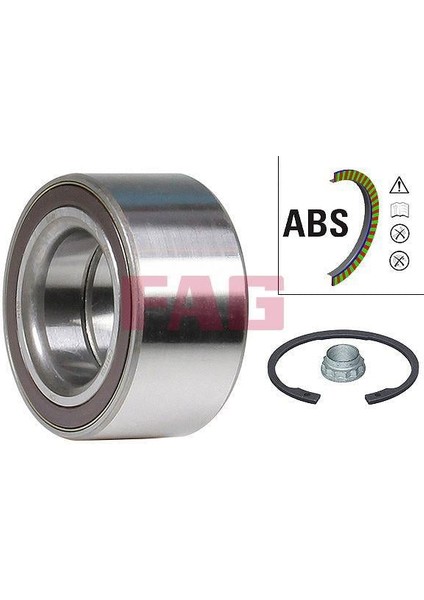 Teker Rulmanı Arka Sag Sol Bmw F20 F30 F32 F33 F36