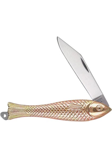 V2205033 Fishlet 130 Classic Balık Çakı Gold