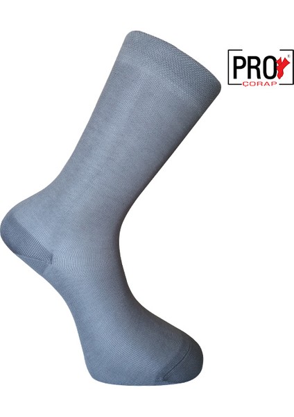 50101 Diamond Merserize Erkek Çorabı Gri 41-44