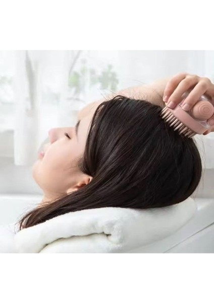 Silikon Baş Masaj ve Saç Yıkama Fırçası - Derinlemesine Temizlik Etkisi modelleri