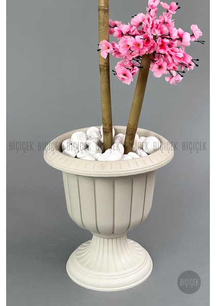 Yapay Ağaç Doğal Bambu Gövdeli Japon Ağacı Pembe Bahar Dalı Ağacı 125CM fiyatları