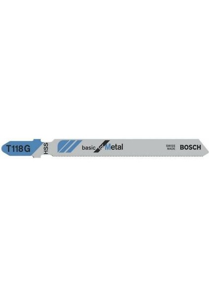 Bosch Dekupaj Testere Bıçağı Agzı T-118 G 5'lı