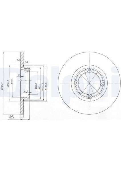 Chevrolet Spark Ön Disk Takımı (2005-2015)