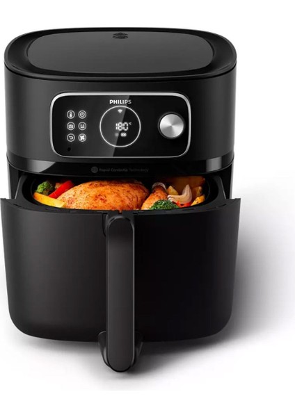 Airfryer HD9875/90 7000 Serisi Combi Xxl Connected 8.3 Lt Yağsız Fritöz indirimleri