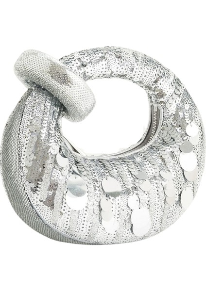 Gümüş Abaküs Metalik Mini Üst Saplı Çanta fiyatları