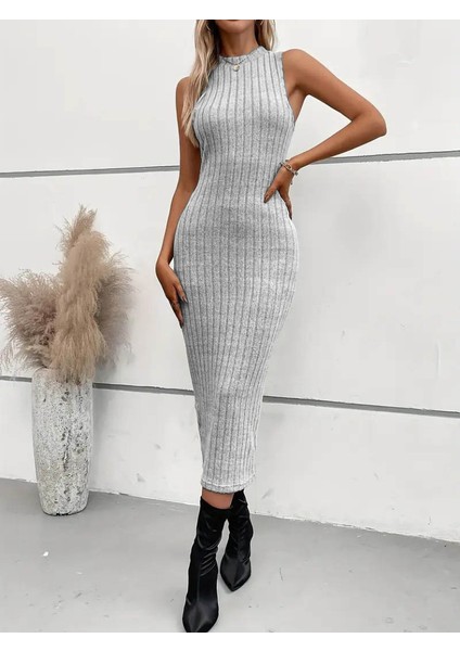 Kadın Uzun Kollu Yarı Balıkçı Yaka Şardonlu Dalgıç Elbise ve Uzun Hırka Ikili Takım indirimleri