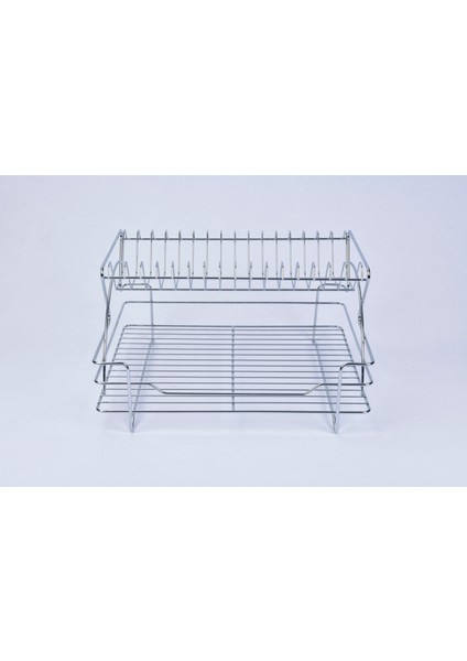 Delux Paslanmaz Çift/iki Katlı Krom Kaplama Bulaşıklık Bulaşık Sepeti/bulaşık Kurutma Sepeti modelleri