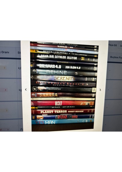 66 Adet DVD Film - Toplu Satış indirimleri
