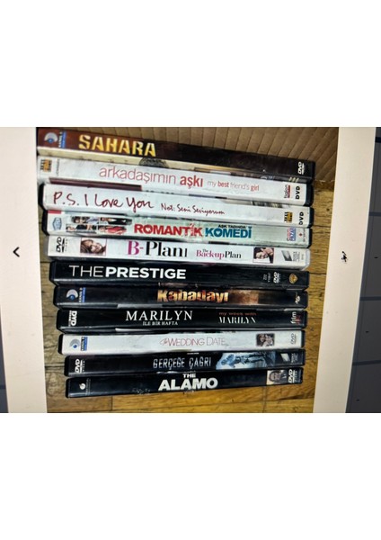 66 Adet DVD Film - Toplu Satış