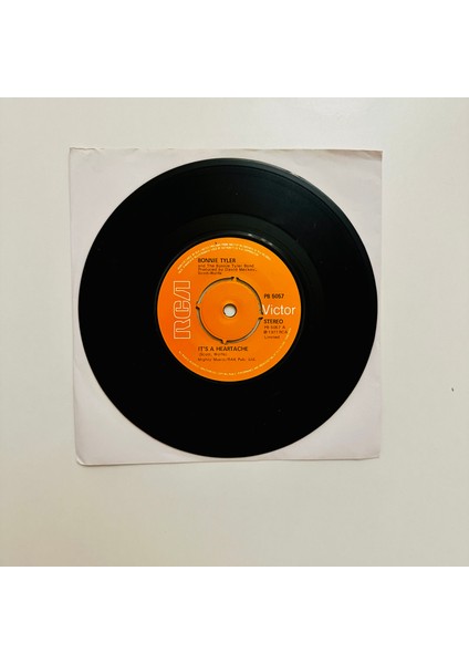 Bonnie Tyler And The Bonnie Tyler Band – It's A Heartache Dönem Baskı 45 Lik Plak fiyatları