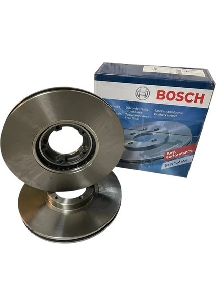 Ford Transit T15 Fren Diski Ön 270MM | Takım (2 Adet) | Bosch 0 986 478 166 - 92VB 1125 Ba