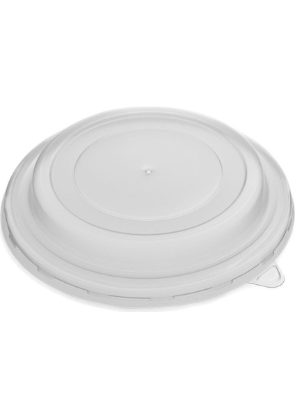 187 Çap Sıcağa Dayanıklı Tahliye Delikli Pp Kapak (1000 ml Kaseler Için) 50 Adet