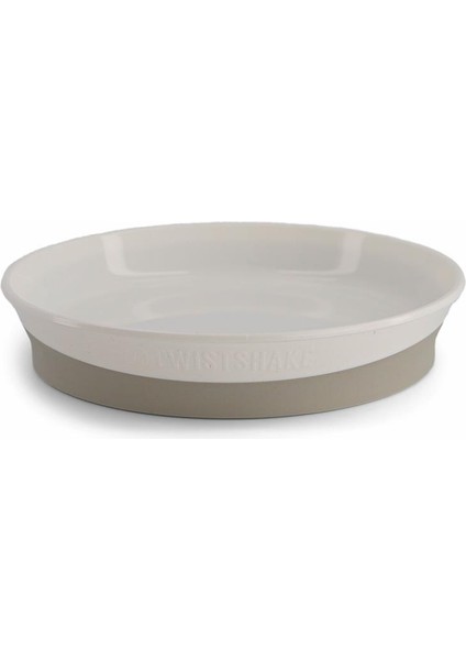 Beyaz Kapaklı Bebek Çocuk Tabağı (6+ Ay)