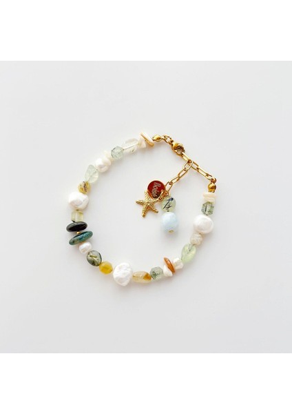 Yeşil Deniz Kabuklu Bileklik Şık Takı fiyatları