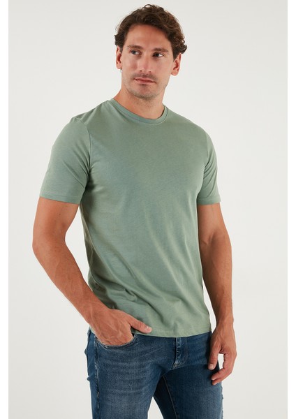 Pamuklu Regular Fit Bisiklet Yaka T Shirt Erkek T Shirt 59020204 fiyatları