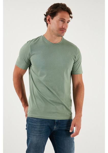 Pamuklu Regular Fit Bisiklet Yaka T Shirt Erkek T Shirt 59020204 indirimleri