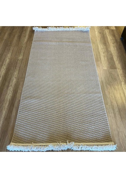 Dizayn 1063 Vizon Yumuşak Dokulu Desensiz Iskandinav Halı