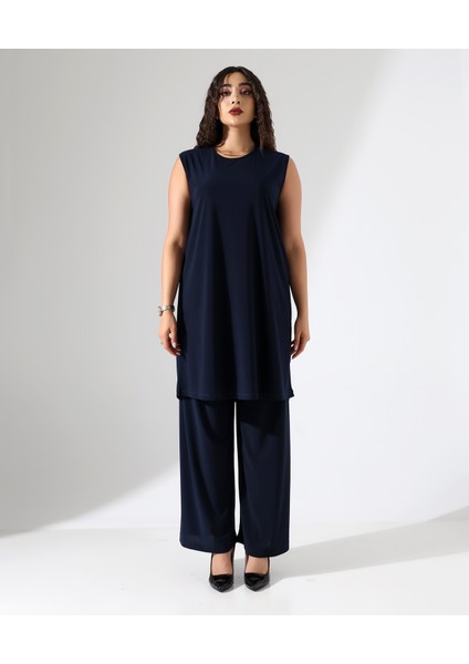 Esnek Sıfır Kol Tunik