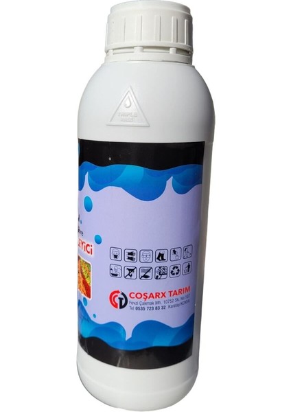 Coşarx Organik Sıvı Mikro Çiçek Bitki Besin Karışımı Bor Bakır Demir Mangan Çinko Gübre 1 kg