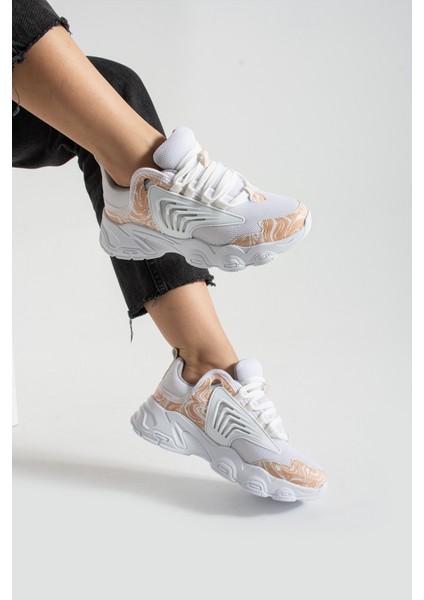 Vorteks 49 Kadın Spor Ayakkabı Yürüyüş Ayakkabısı Sneakers