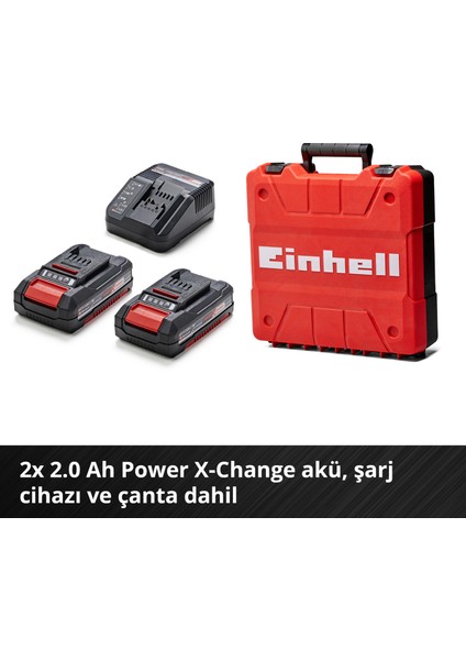 Professional Akülü Vidalama TP-CD 18/50 Li BL Kit Power X-Change (18 V, Kömürsüz, 50 Nm, 2 Vites, 13 mm Mandren, 2x 2,0 Ah Akü + Şarj Cihazı ile) - 4513896 modelleri