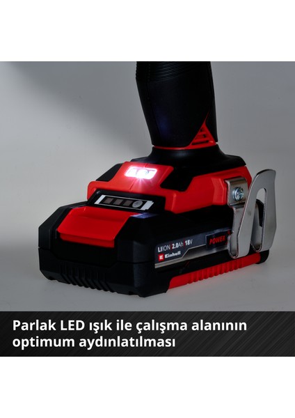 Professional Akülü Vidalama TP-CD 18/50 Li BL Kit Power X-Change (18 V, Kömürsüz, 50 Nm, 2 Vites, 13 mm Mandren, 2x 2,0 Ah Akü + Şarj Cihazı ile) - 4513896 indirimleri
