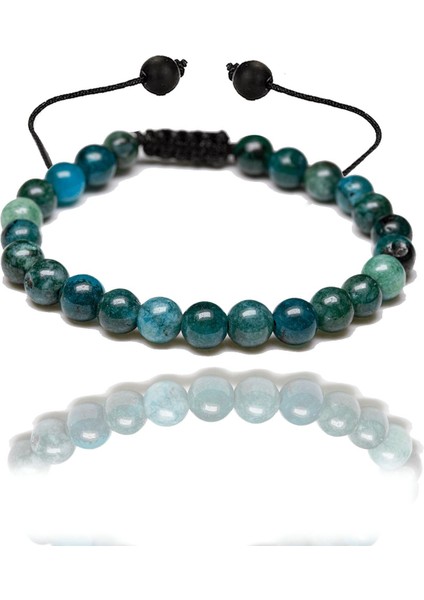 Çok Renkli Aaa+ Apatit Taşı Bileklik, Zarif Makrome Tasarım modelleri