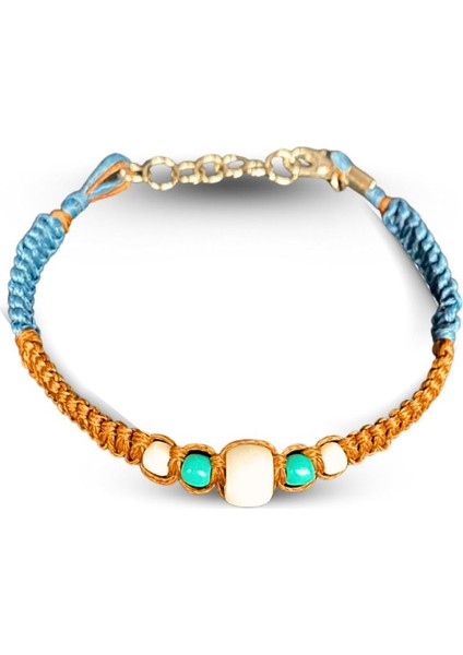 Şık Mavi Kadın Bilekliği, Zarif ve Modern Tasarım ile Tarzınıza Renk Katın