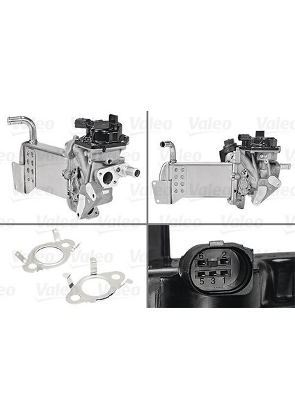 Egr Soğutucusu Valfi Vw Amarok 2.0 Tdi-Bitddı 10 Audı Q5 2.0 Tdi 09