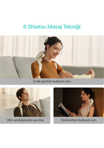 HS500-2 Boyun ve Omuz Masaj Aleti, İnsan Elini Simüle Eden Yoğurma Hissiyatı, Geleneksel Shiatsu Masaj Terapisi fırsatları