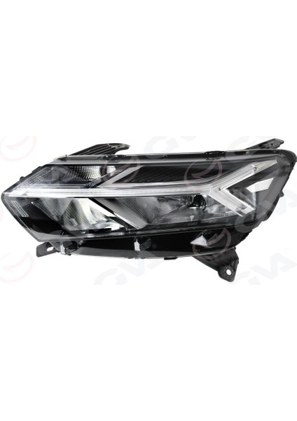 LED Far Krom Çizgili Sol Motorlu Farlar Sandero Bjı 2022 Jogger
