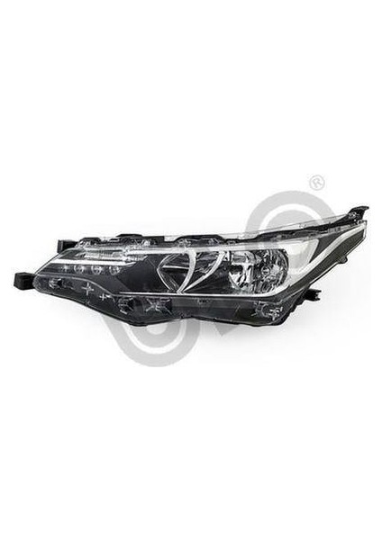Ön Far Sol Toyota Corolla 1.4l 1ndtv NDE180 17-18. 1.6l 1zr-Fe ZRE181 17-18. 1.33L 1nr-Fe NRE180 17-18