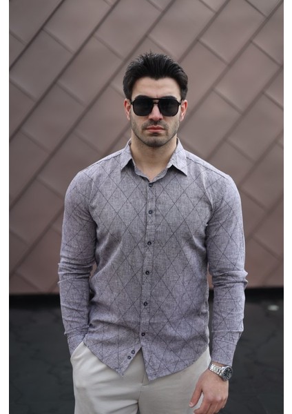 Erkek Şamre Kumaş Gömlek modelleri