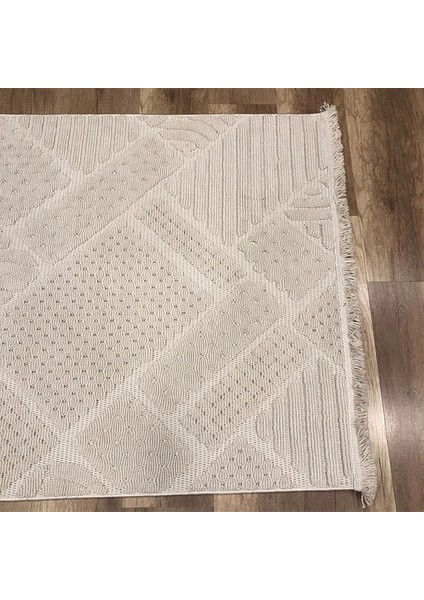 Mind 1119 Bej Modern Iskandinav Kaymaz Taban Halı fiyatları