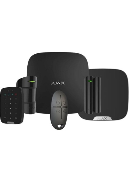 Hub Kit Kablosuz Alarm Seti Keypad Dış Siren Dahil Siyah
