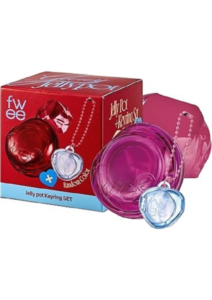 Keyring Lip&cheek Glowy Jelly Pot JM02 Berry Jam 4g (Anahtarlıklı)