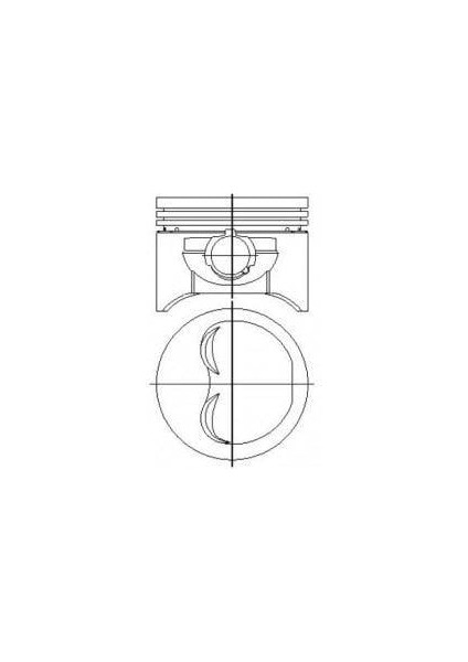 Motor Piston Segman Tmpr-Slx 1600 86.40 Çap 0.40