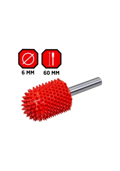 Wood 0286 Karbür Oval Başlı Ahşap Şekillendirme Törpü