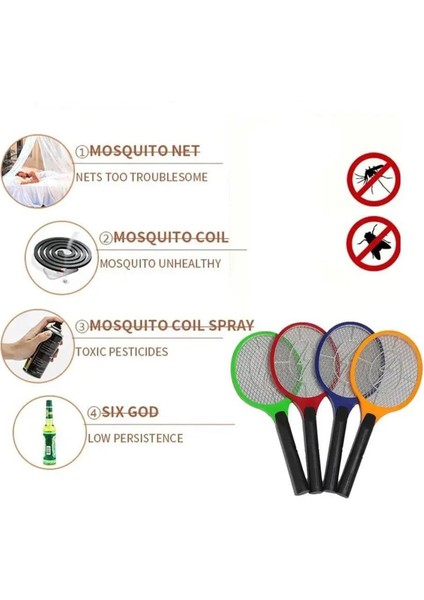 Elektrikli Bas-Çek Düğmeli Taşınabilir Sinek Öldürücü Tenis Raketi 50CM x 20CM Şarjlı Dekoratif Yatak Odası, Çocuk Odası, Bebek Odası Sinek Kovucu Dahili Fişli Sc-18 fiyatları