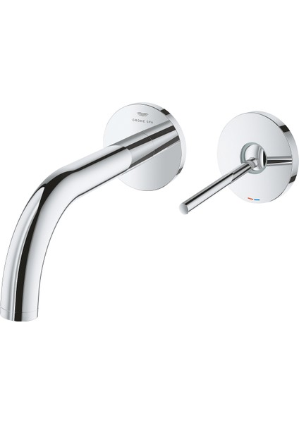 Lavabo Bataryası Iki Delikli Duvardan Atrio Krom - 29410000 fiyatları