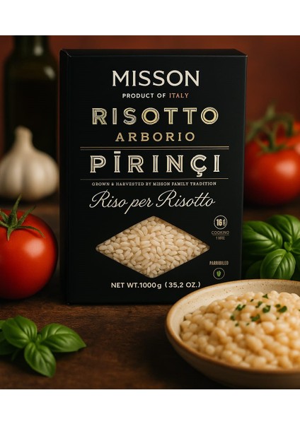 Risotto Arborio Italyan Rice Pirinç 1 kg